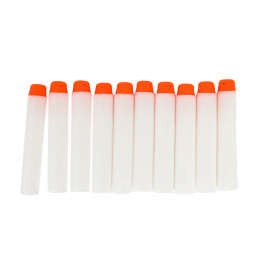 Aga4Kids Muniție de rezervă pentru pistol fluorescent 7 cm 10 bucăți