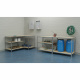 Raft metalic Linder Exclusiv 180x100x60 cm 5 polițe