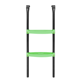 Scară Aga pentru trambulină 305 - 430 cm Negru/Verde deschis