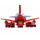 Aga Aeronavă de Transport + 3 autospeciale de pompieri