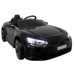 AUDI E-Tron GT Negru Mașină pe acumulator EVA Piele telecomandă