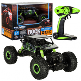 Aga RC auto Rock Crawler HB 2.4GHz 1:18 verde 2DZ036 - II. CALITATE