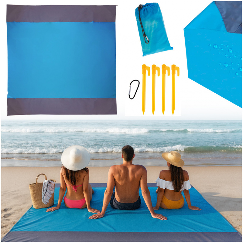 Aga Covoraș de plajă impermeabil pătură de camping 210X200