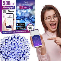 500 LED LUMINI ALB RECE - CONTROL PRIN TELEFON 500 LED LUMINI ALB RECE - CONTROL PRIN TELEFON