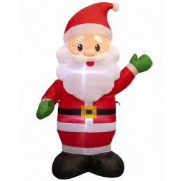 Moș Crăciun gonflabil cu iluminare LED - 125 cm Moș Crăciun gonflabil cu iluminare LED - 125 cm