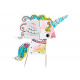 MONUMI 3D Carte de colorat Unicorn 3+