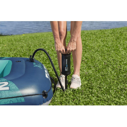 Ponton TREK X2, 232 cm x 118 cm + Accesorii BESTWAY