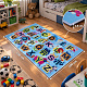 Aga4Kids Covor pentru copii cu alfabet și animăluțe 100×50 cm