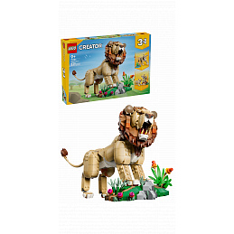 LEGO® Creator 31386 Animale sălbatice: Leu maiestuos