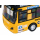 Autobuz metalic etajat ZA2094 - galben