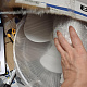 Aga Ventilator cu picior 43 cm Alb 6DAZ381 - CALITATEA a II-a