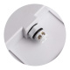 Plafonieră LED neagră TOR-202C - IP65 - 20W - alb neutru