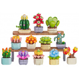 Set de Cărămizi Flori 1097 buc.