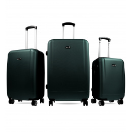 Set de valize de călătorie Aga Travel MR4656 Verde închis