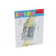 MONUMI 3D Carte de colorat pliabilă Casă rachetă 4+
