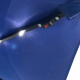 Umbrelă de grădină Aga 300 cm Albastru închis cu iluminare LED
