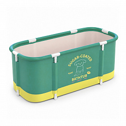 Aga Cadă portabilă pliabilă 120x60x60 cm Verde