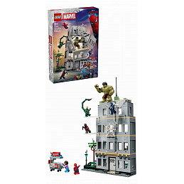 LEGO® | Marvel  76350 Confruntarea memorabilă dintre Omul-Păianjen și Hulk