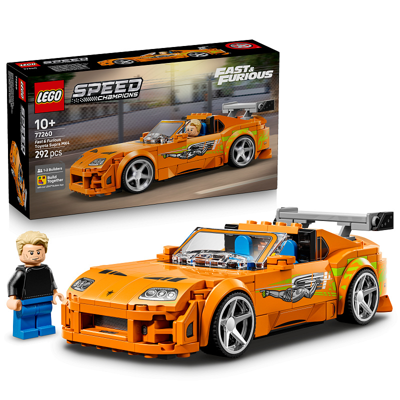 LEGO® Speed Champions 77260 Toyota Supra MK4 din Furios ?i iute