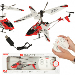 Elicopter RC SYMA S107H 2,4GHz RTF roșu