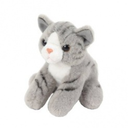 Jucărie de pluș Pisică șezând 13cm 13733