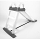 Tobogan Doloni cu mâner 140 cm Alb-Gri