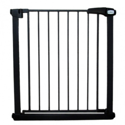 POARTĂ DE SIGURANȚĂ S0 NEAGRĂ pentru scări, uși 79-83,5 cm extensibilă de protecție