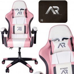 Scaun de joc - birou ARAGON tricolor