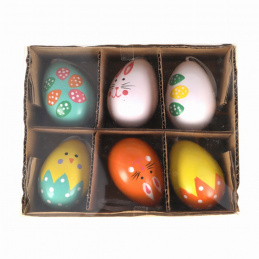 Ouă de animale 6 bucăți de Paște
