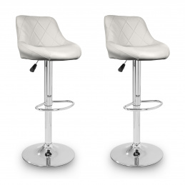 Aga 2x Scaun de bar Bej