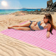 Pătură de picnic de plajă Aga 200x200cm Roz