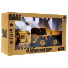 Basculantă telecomandată pentru copii 3+ Benă mobilă + Sunete + Accesorii