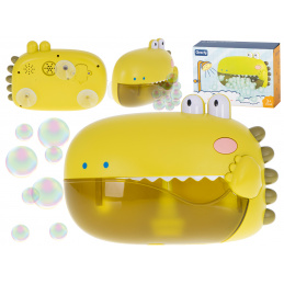 Aga Jucărie de baie din spumă crocodil cu generator de bule
