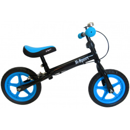 Bicicletă de echilibru albastru-negru R4 R-Sport Roți EVA 12''
