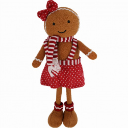 Spiriduș de turtă dulce de Crăciun - 35 cm