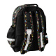 Paso Set școlar cu rucsac cu trei compartimente + sac de spate Iron Man