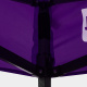 Aga Stand de vânzare fără pereți laterali 3×3 m Violet