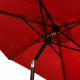 Aga Umbrelă de grădină înclinabilă 250 cm Roșie