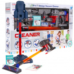 Set de curățenie 3 în 1 pentru copii Electrocasnice Aspirator vertical de mână + perii + stație de andocare