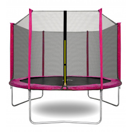 Aga SPORT TOP Trampolína 305 cm Pink + ochranná síť