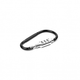 Carabină Aga cu încuietoare cu cod 12,1x6,7 cm Negru Carabină Aga cu încuietoare cu cod 12,1x6,7 cm Negru