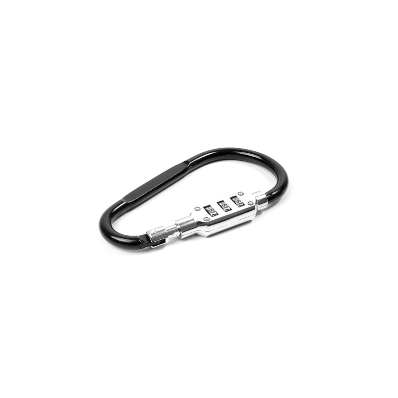 Carabină Aga cu încuietoare cu cod 12,1x6,7 cm Negru