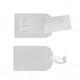 Aga Etichetă pentru bagaj Albă