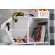 Aga LULILO Raft pentru jucării - căsuță 2în1 CALLA 116 cm XXL