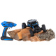 Aga RC auto Rock Crawler HB 2.4GHz 1:18 albastru