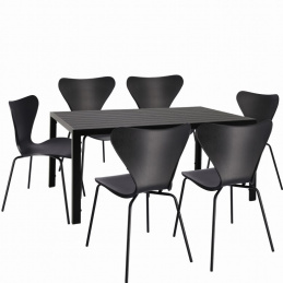 Set de grădină masă + 6 scaune TAMOE