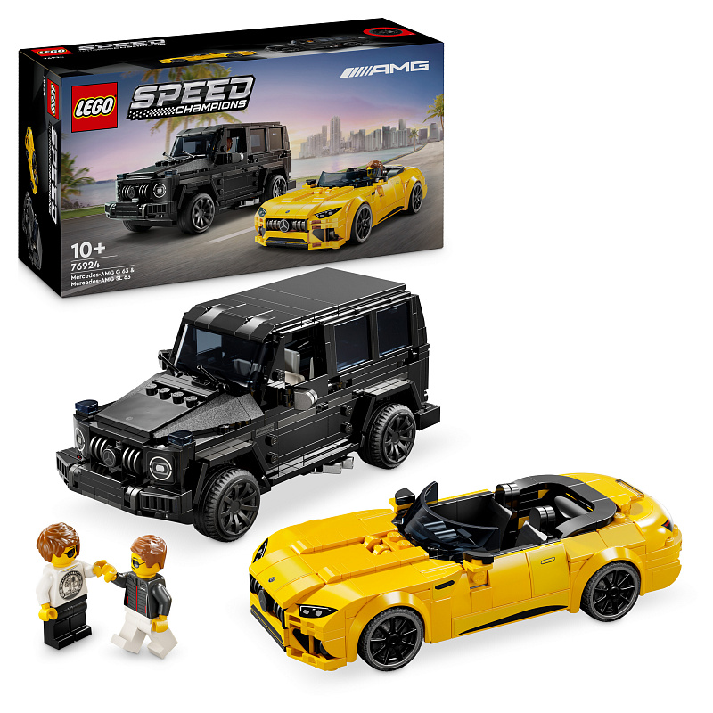 LEGO® Speed Champions 76924 Mercedes-AMG G 63 ?i Mercedes-AMG SL 63