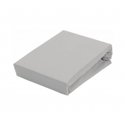 Aga Cearșaf JERSEY 180x200 cm Culoare cearșaf: Gri deschis 2DAZ664 - II. CALITATE