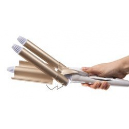 Ondulator ceramic triplu, 45 W Alb-bej ISO 14186