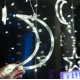 Perdea luminoasă 138 LED USB alb rece KS19756